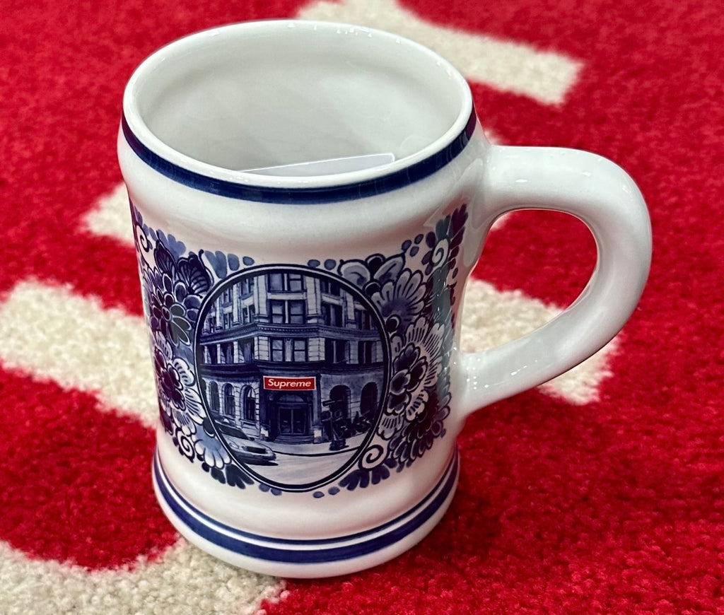 コレクション Supreme  Delft 190 Bowery Beer Mug Supreme x Royal Delft 190 Bowery Beer Mug SS21 Brand New | eBay