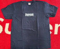Supreme Bandana Box Logo T-shirt FW19 Navy