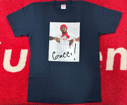 Supreme Gucci Mane T-shirt Navy FW16