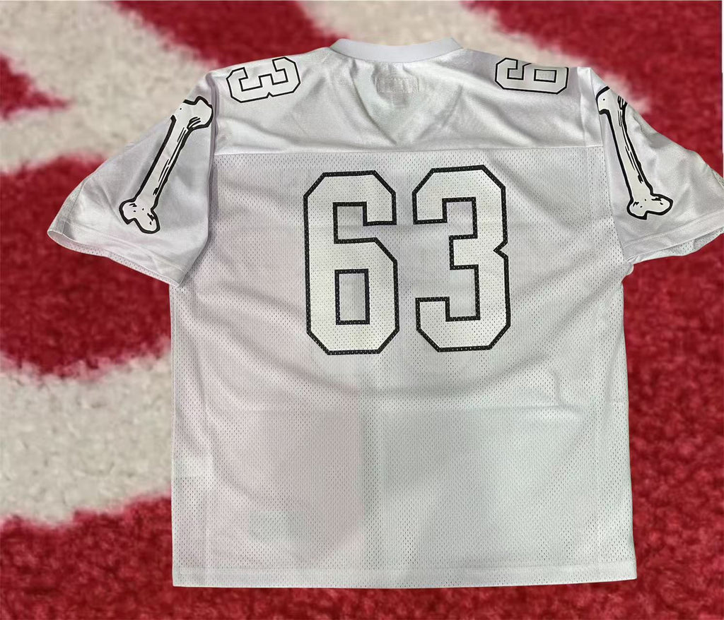 Supreme Bones Football Jersey White FW25 – UniqueHype