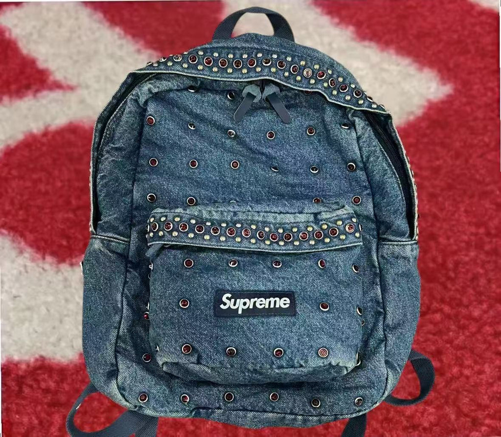 バッグ Supreme x BB simon BackPack Denim indigo Supreme x BB Simon Backpack Denim Indigo