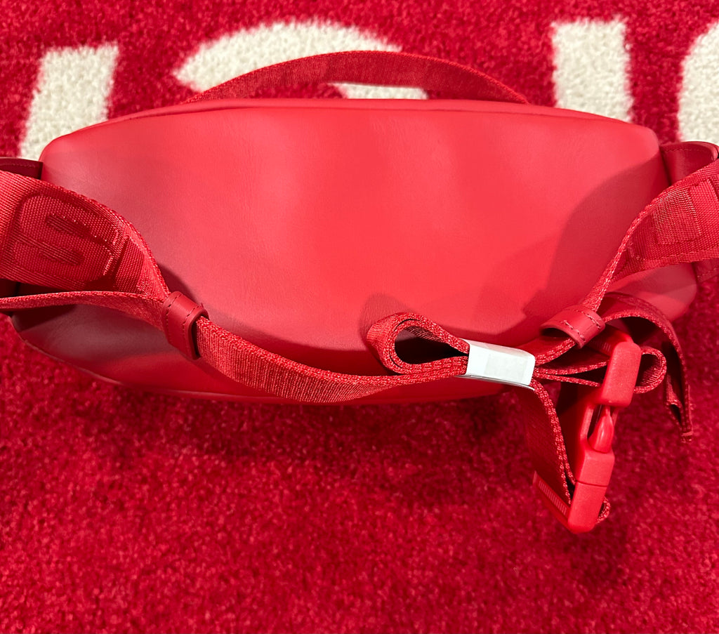 バッグ Supreme Leather Waist Bag Red 23FW Supreme Leather Waist Bag Red FW23 – UniqueHype