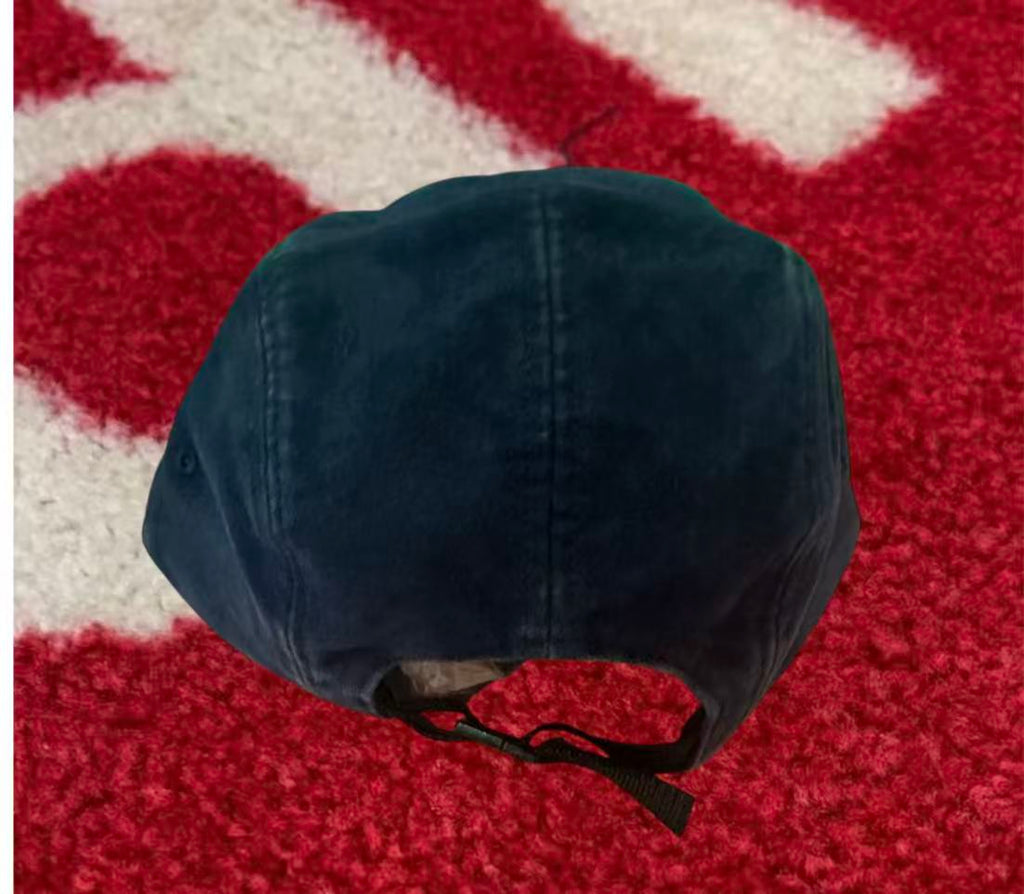 Supreme 2-Tone Moleskin Camp Cap Navy FW25 – UniqueHype