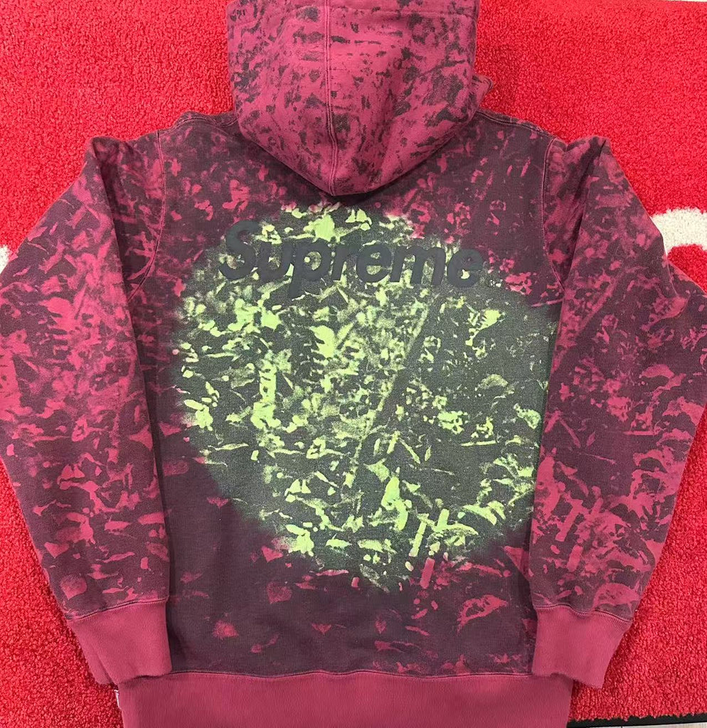 Supreme Burroughs Hoodie Burgundy SS16 – UniqueHype