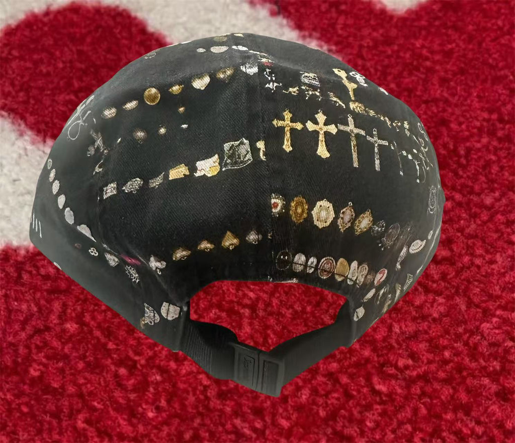 Supreme Mike Kelley Camp Cap Black SS26 – UniqueHype