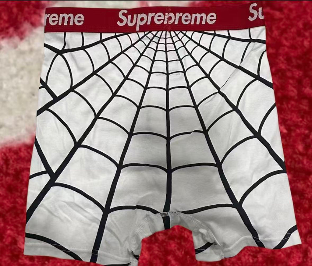 Supreme Hanes Spider-Man Boxer Briefs White SS26 – UniqueHype