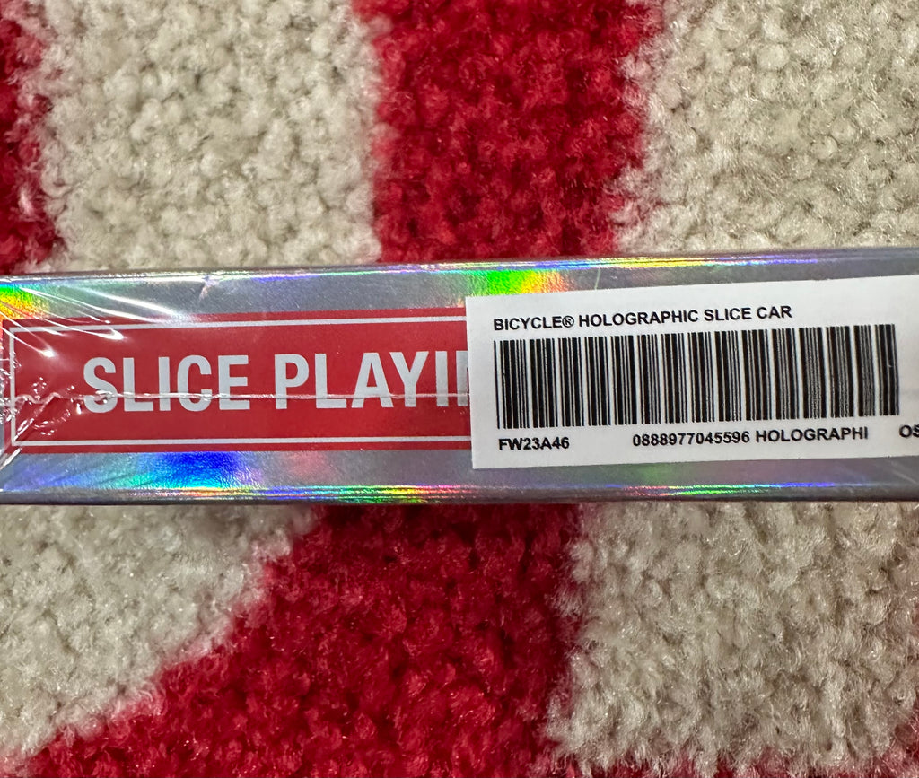 Supreme x Bicycle Holographic Slice Cards FW23 UniqueHype Supreme x Bicycle Holographic Slice Cards FW23 UniqueHype