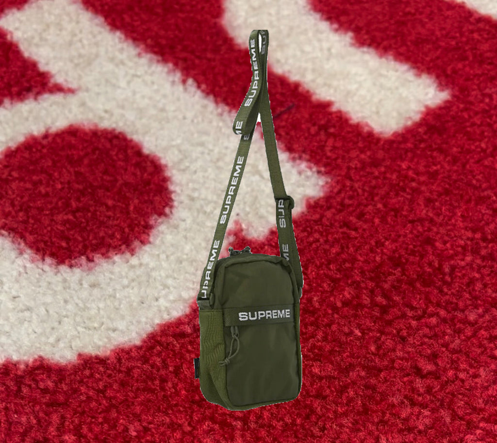 Supreme Shoulder Bag Olive FW22 – UniqueHype