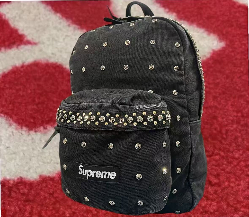 バッグ Supreme b.b. Simon Denim Backpack Black Request Boutique Boca | Supreme x B.B. Simon Denim Backpack