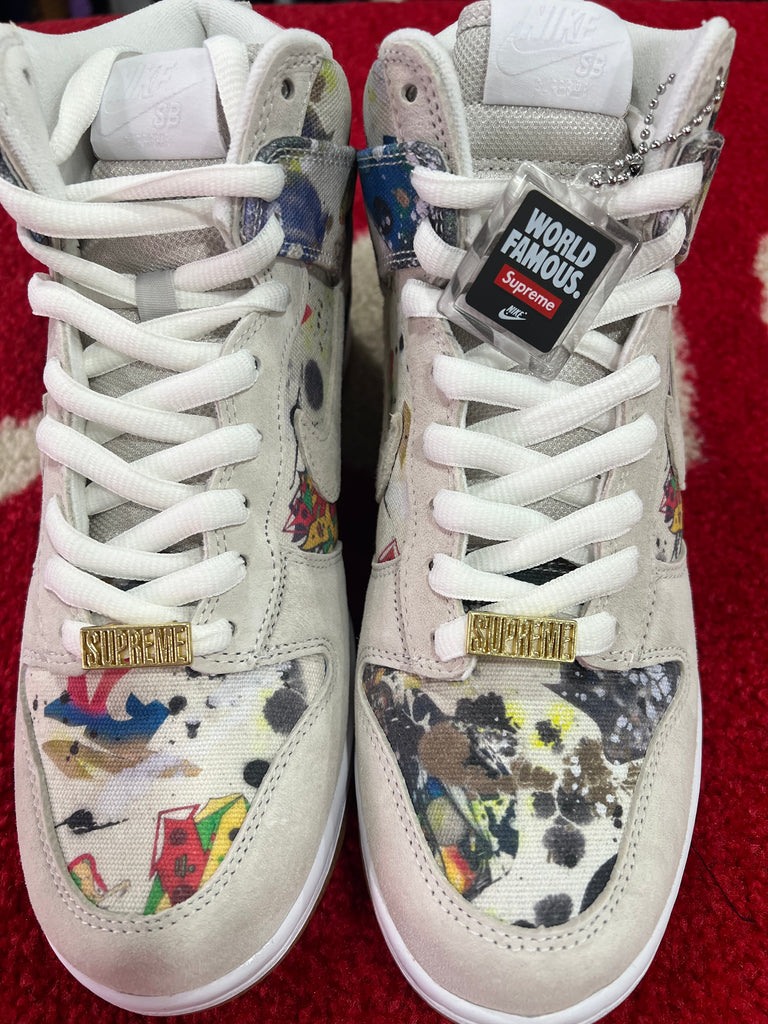 Supreme Nike SB Rammellzee Dunk High Multicolor – UniqueHype