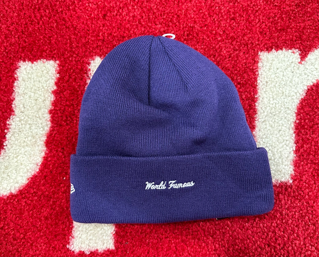 Supreme New Era Cross Box Logo Beanie Purple FW20 – UniqueHype