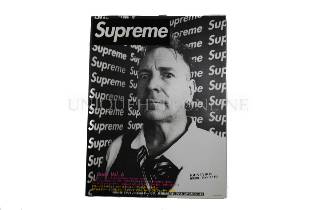 Supreme Book Volume 6 With Stickers FW10 – UniqueHype Supreme Book Volume 6 With Stickers FW10 – UniqueHype
