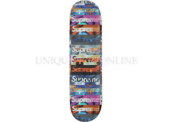 Supreme Distorted Logo Skateboard Deck SS20