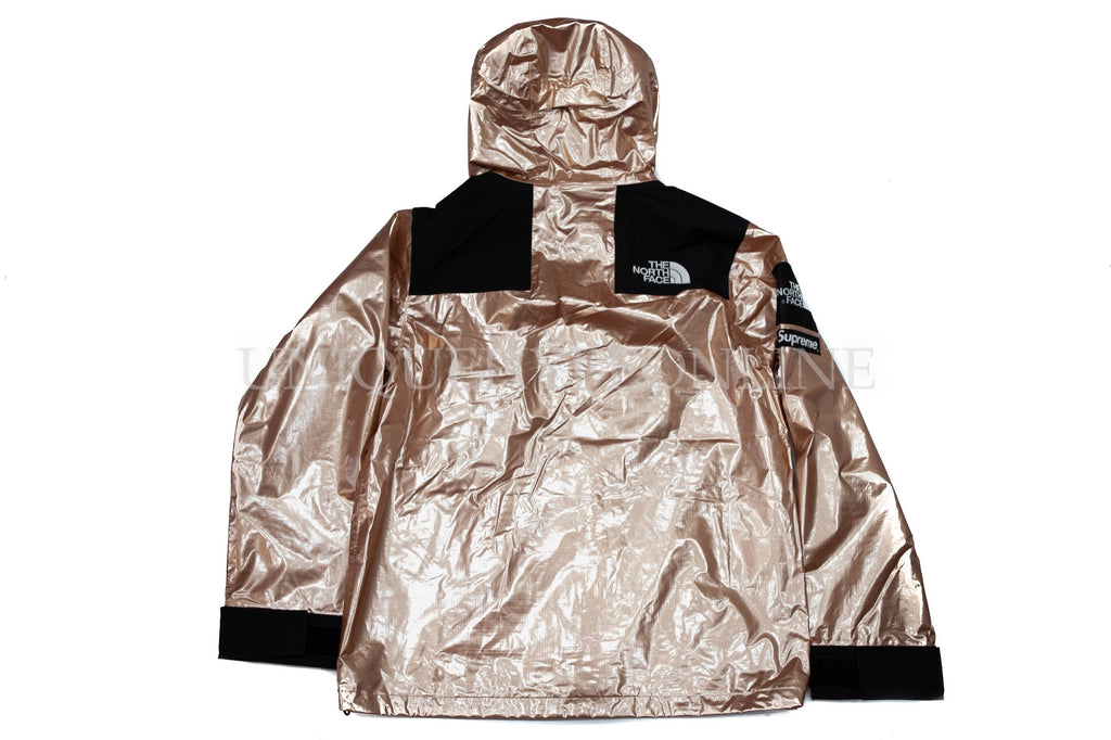 Supreme X The North Face Metallic Mountain Parka GOLD SS’18 Size S