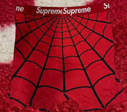Supreme Hanes Spider-Man Boxer Briefs Red SS26
