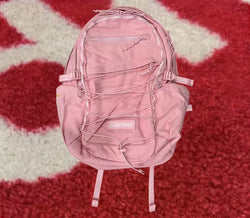 Supreme Logo Backpack Pink SS25