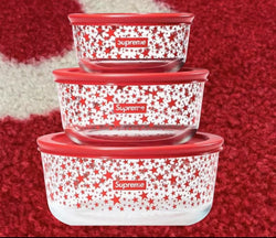 Supreme Pyrex Bowls (Set of 3) FW23