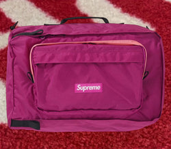Supreme Duffle Bag Magenta FW19