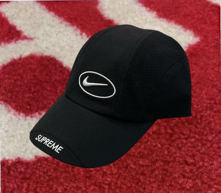 Supreme Nike Running Hat Black SS25