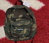 Supreme b.b. Simon Denim Backpack Camo SS25