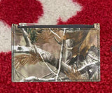 Supreme Leather Zip Card Holder Realtree Camo FW25