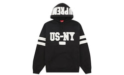 Supreme US-NY Hooded Sweatshirt Black FW22