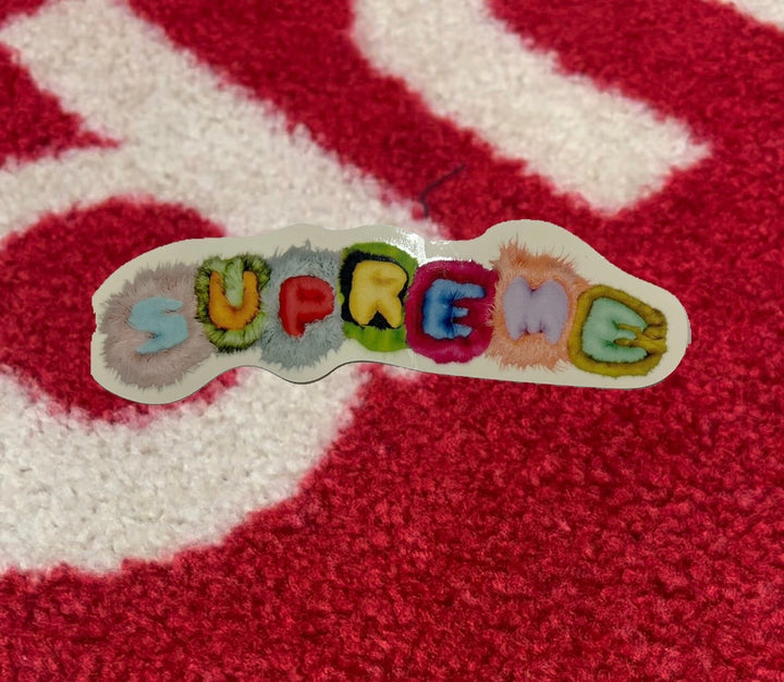 Supreme Pillows Sticker FW19