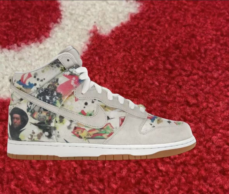 Supreme Nike SB Rammellzee Dunk High Multicolor – UniqueHype