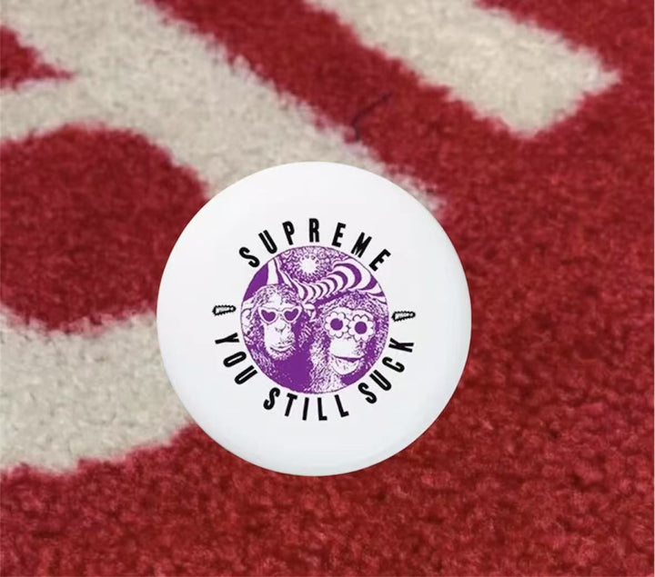 Supreme Wham O You Still Suck Frisbee White SS16