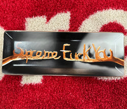 Supreme Fuck You Tray FW18 Black