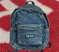 Supreme b.b. Simon Denim Backpack Blue SS25