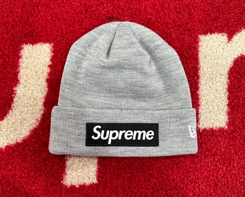 帽子 Supreme box logo beanie grey 24fw Supreme New Era Box Logo Beanie Multicolor (FW24) | ResellZone