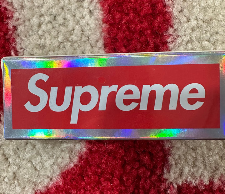 supreme bicycle holographic slice cards Supreme x Bicycle Holographic Slice Cards FW23 – UniqueHype