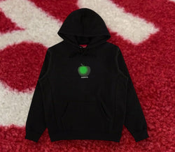 Supreme Apple Hooded Sweatshirt Black SS19