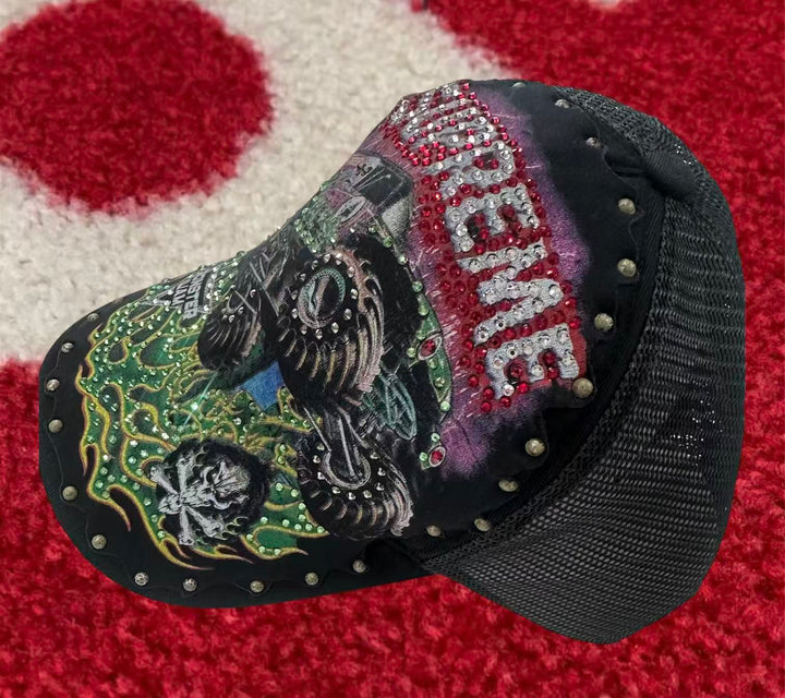 Supreme Monster Jam Grave Digger Mesh Back 5-Panel Black SS26
