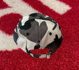 Supreme Pigment Coated S Logo 6-Panel Snow Camo FW25