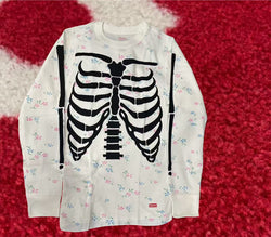 Supreme Hanes Bones Thermal Crew White FW25