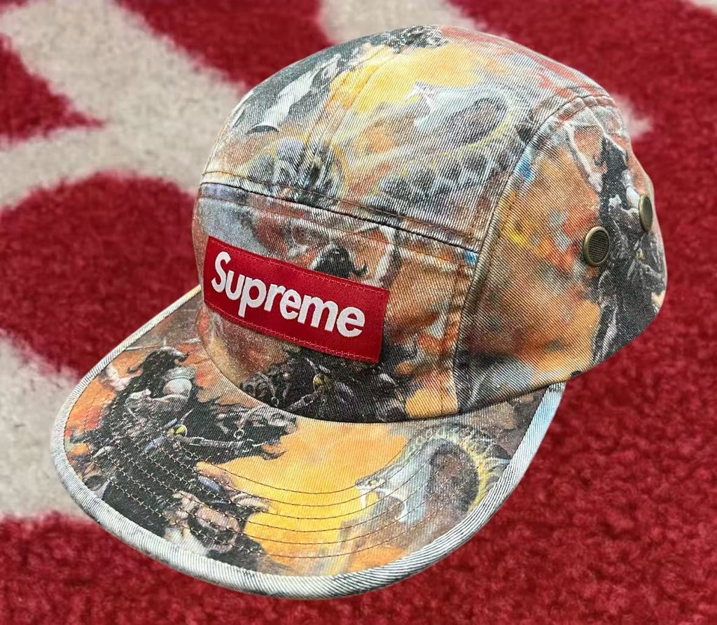 Supreme Frazetta Camp Cap Red Fw24 Uniquehype