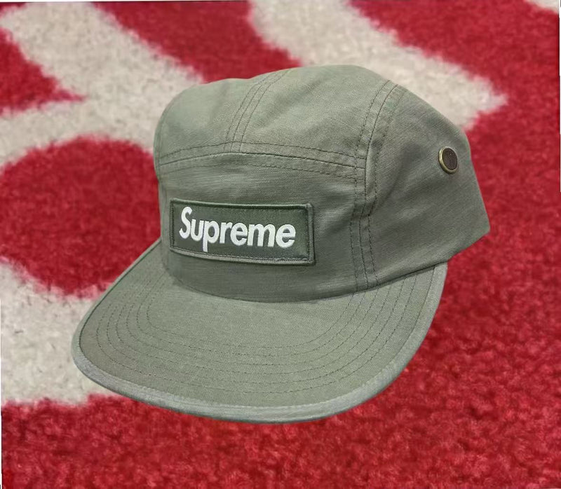 【美品✨】Supreme Military Camp Cap オリーブ 77F6C820-BFE5-489A-B7C7-