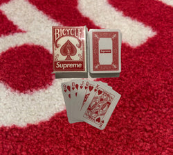 Supreme x Bicycle Mini Playing Card Deck FW21