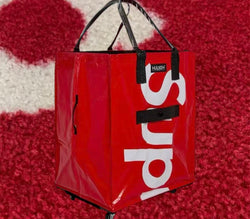 Supreme Hulken Rolling Tote Bag Red SS26