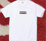 Supreme Los Angeles Fire Relief Box Logo Tee White SS25