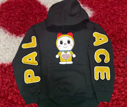 Palace Doraemon Hooded Sweatshirt Black FW25