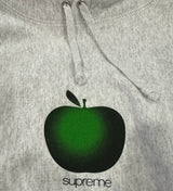 Supreme Apple Hooded Sweatshirt Grey SS19