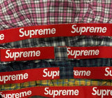Supreme Hanes Plaid Boxers Multicolor FW26