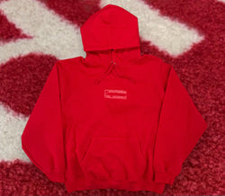 Supreme Inside Out Box Logo Hoodie Heather Red SS23