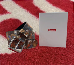 Supreme Last Supper Leather Belt SS25