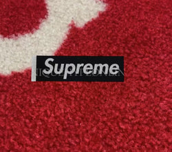 Supreme Glitter Box Logo Sticker Black