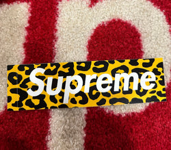 Supreme Shanghai Box Logo Sticker SS24