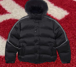 Supreme Jordan Puffer Jacket Black FW24
